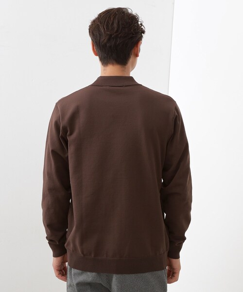 THE SHOP TK （ザ ショップ ティーケー ）の「【冬のビジネスシーンに最適】モックネックニット（ニット/セーター・メンズ・ボルドー/ブラウン系その他/ネイビー・02/03/04）」の5枚目の写真