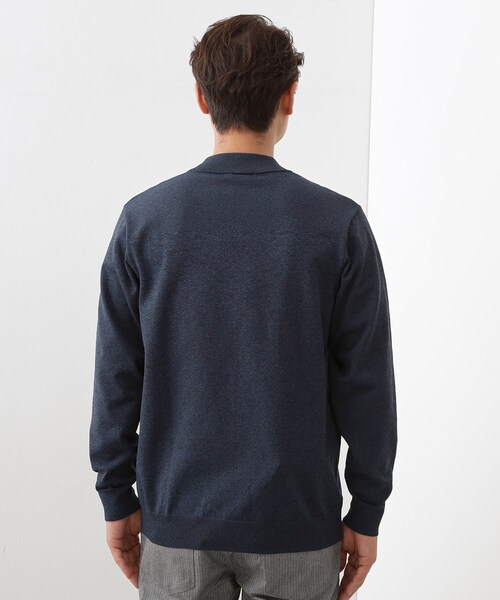 THE SHOP TK （ザ ショップ ティーケー ）の「【冬のビジネスシーンに最適】モックネックニット（ニット/セーター・メンズ・ボルドー/ブラウン系その他/ネイビー・02/03/04）」の18枚目の写真