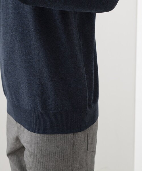 THE SHOP TK （ザ ショップ ティーケー ）の「【冬のビジネスシーンに最適】モックネックニット（ニット/セーター・メンズ・ボルドー/ブラウン系その他/ネイビー・02/03/04）」の21枚目の写真