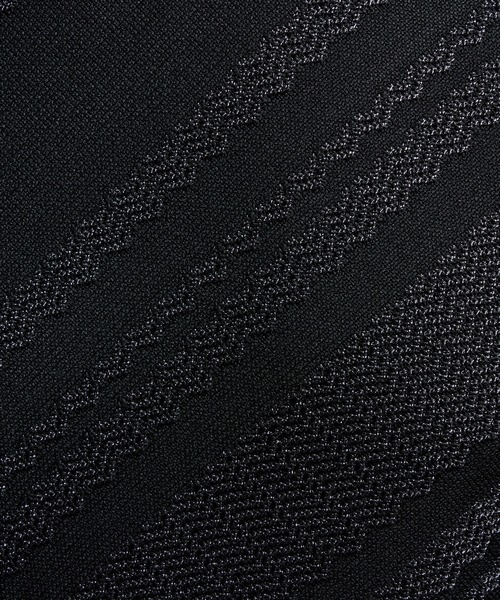 HIDEAWAYS NICOLE(ハイダウェイニコル)の「【HIDEAWAYS BLACK】バイアスリンクスジャカードクルーネックニット(ニット/セーター・メンズ・ブラック/ホワイト×ライトグレー/ブラック×グレー/ネイビー・X-LARGE/LARGE/MEDIUM)」の15枚目の写真