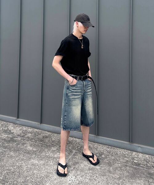 DNSR(ディーエヌエスアール)の「シグニチャーバミューダデニムパンツマッド(その他パンツ・メンズ・その他・LARGE/MEDIUM/SMALL/X-LARGE)」の7枚目の写真