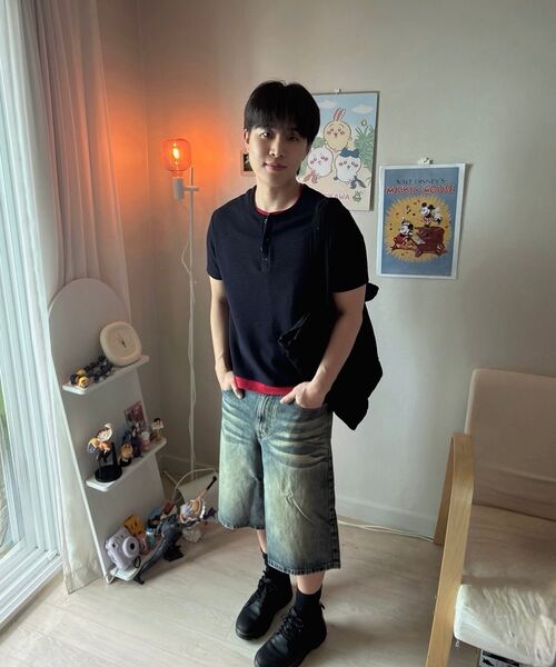 DNSR(ディーエヌエスアール)の「シグニチャーバミューダデニムパンツマッド(その他パンツ・メンズ・その他・LARGE/MEDIUM/SMALL/X-LARGE)」の10枚目の写真