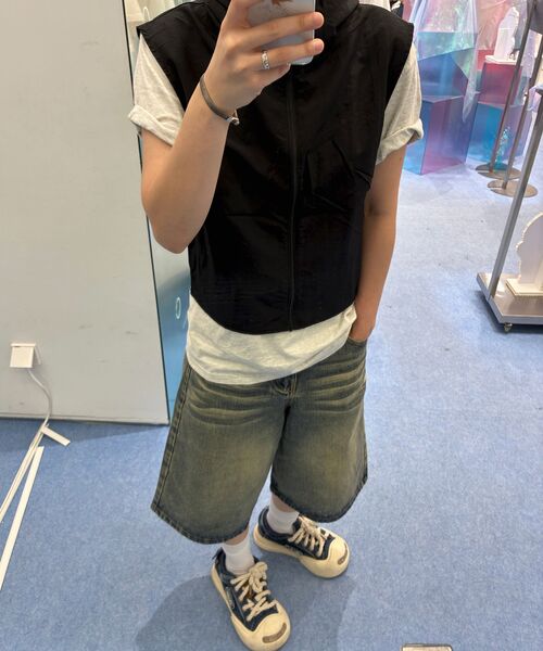 DNSR(ディーエヌエスアール)の「シグニチャーバミューダデニムパンツマッド(その他パンツ・メンズ・その他・LARGE/MEDIUM/SMALL/X-LARGE)」の11枚目の写真