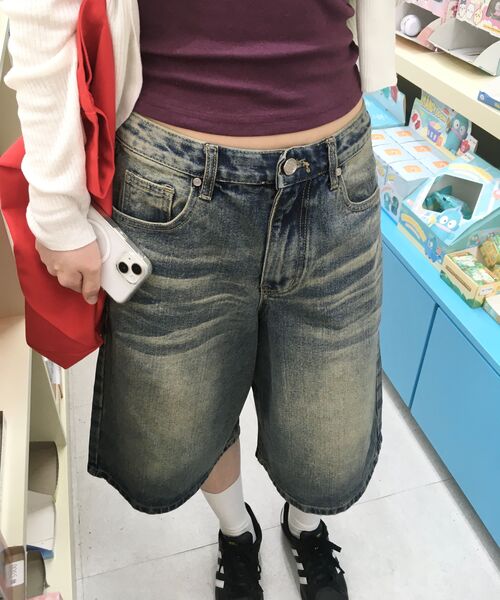 DNSR(ディーエヌエスアール)の「シグニチャーバミューダデニムパンツマッド(その他パンツ・メンズ・その他・LARGE/MEDIUM/SMALL/X-LARGE)」の14枚目の写真