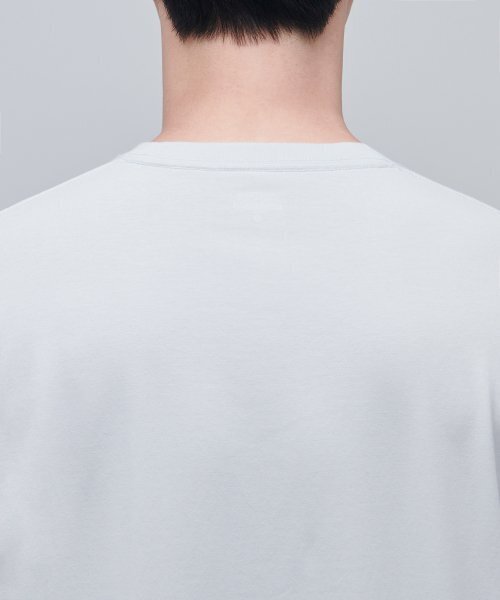 MUSINSA STANDARD（ムシンサスタンダード）の「[クールタンダード] ベーシッククルーネックTシャツ [アッシュグレー]（Tシャツ/カットソー・メンズ・その他・X-LARGE/XX-LARGE/XXX-LARGE/SMALL/MEDIUM/LARGE）」の5枚目の写真