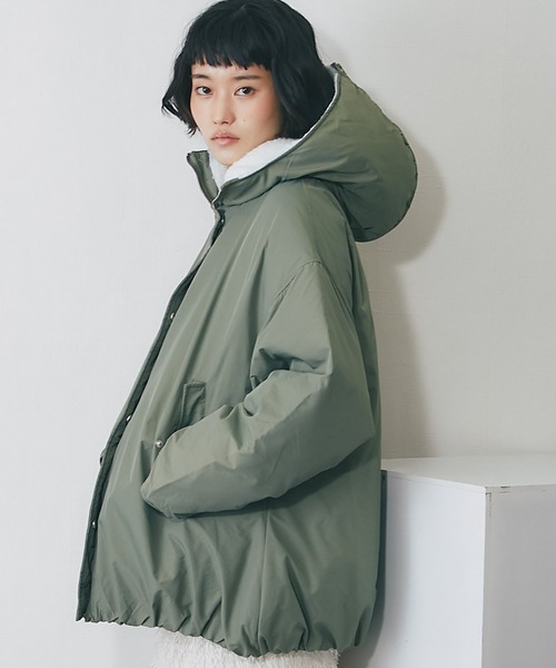 ANOTHER S（アナザーエス）の「リネンライクノーカラーブルゾン