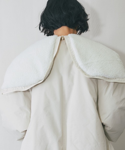 セール】2WAYフード付きボアジャケット（ブルゾン）｜ANOTHER S