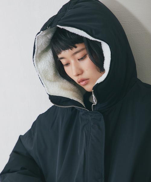 セール】2WAYフード付きボアジャケット（ブルゾン）｜ANOTHER S