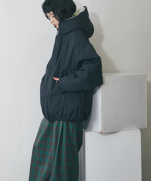 セール】2WAYフード付きボアジャケット（ブルゾン）｜ANOTHER S