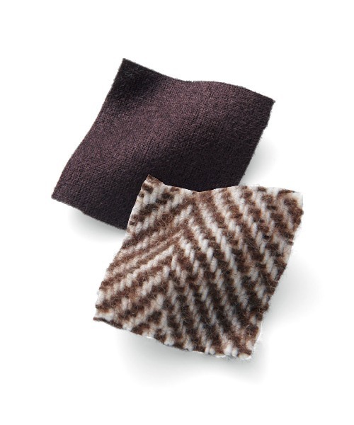 Live in comfort（リブインコンフォート）の「リブ　イン　コンフォート　栞里ちゃんとつくった　異素材を組み合わせ丁寧に仕立てた　主役級ミドルコート〈ダークブラウン〉（その他アウター・レディース・ダークブラウン・M/L/LL/3L/4L/S）」の7枚目の写真