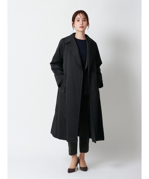 セール】中綿ロングコート ポリエステル 無地（その他アウター）｜SUIT