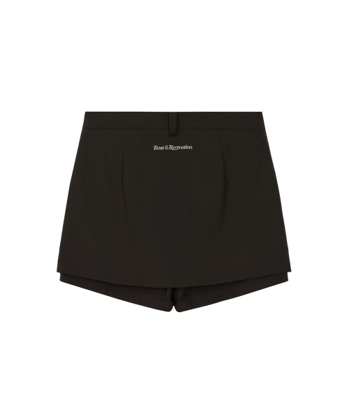 Rest&Recreation（レストアンドレクリエーション）の「ローライズボタンスコート - ブラウン（その他パンツ・レディース・その他・SMALL/MEDIUM）」の2枚目の写真