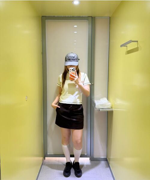Rest&Recreation（レストアンドレクリエーション）の「ローライズボタンスコート - ブラウン（その他パンツ・レディース・その他・SMALL/MEDIUM）」の6枚目の写真