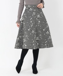 UNIVERVAL MUSE（ユニバーバル ミューズ）の「クシャナ_ジャガードフレアースカート（スカート）」