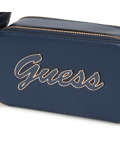 Guess(ゲス)の「CARRARA Mini Crossbody Top Zip ショルダーバッグ (ショルダーバッグ・レディース・ネイビー/キナリ/ピンク/ブラック・ONE SIZE)」の8枚目の写真