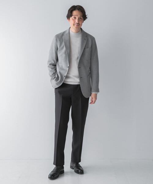 URBAN RESEARCH DOORS(アーバンリサーチドアーズ)の「LIFE STYLE TAILOR ニットジャージジャケット(その他アウター・メンズ・ネイビー/ブラック系その他・44/48/46/50)」の11枚目の写真