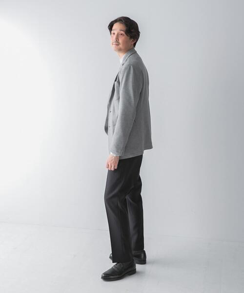 URBAN RESEARCH DOORS(アーバンリサーチドアーズ)の「LIFE STYLE TAILOR ニットジャージジャケット(その他アウター・メンズ・ネイビー/ブラック系その他・44/48/46/50)」の9枚目の写真