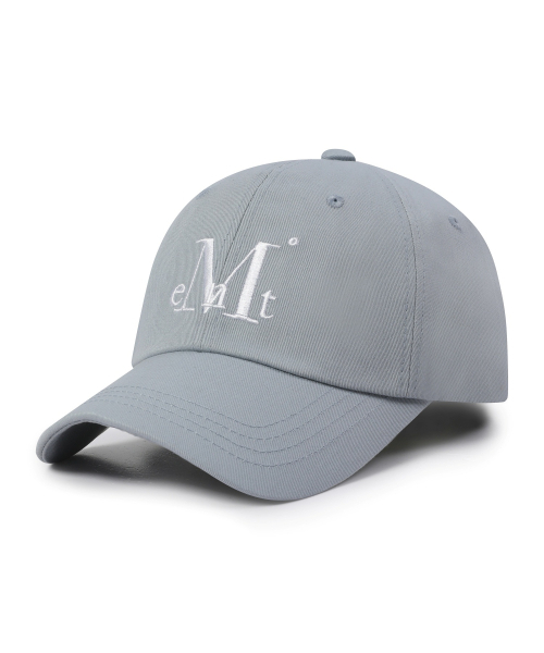 MUCENT（ムセント）の「Signature Ball Cap (Grayish blue)（キャップ・レディース・グレイッシュブルー・FREE）」の2枚目の写真
