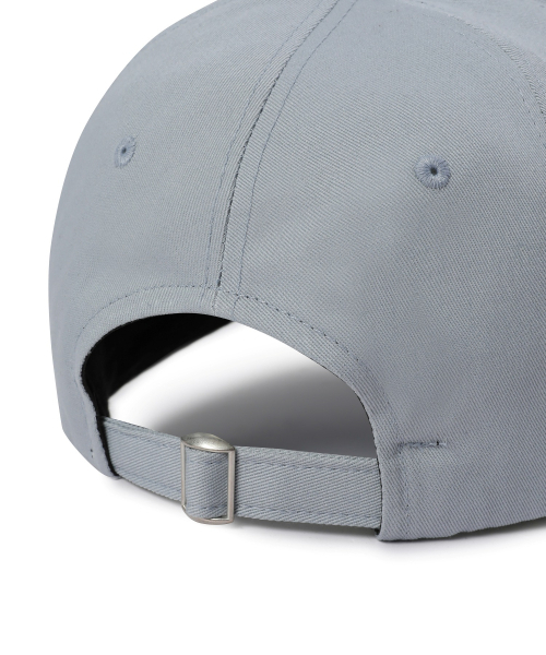 MUCENT（ムセント）の「Signature Ball Cap (Grayish blue)（キャップ・レディース・グレイッシュブルー・FREE）」の4枚目の写真