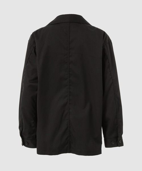 COMME des GARCONS HOMME(コム デ ギャルソン・オム)の「ESTER WOOL TWILL JACKET(テーラードジャケット・メンズ・ブラック/ネイビー・M/S/XS/L)」の9枚目の写真