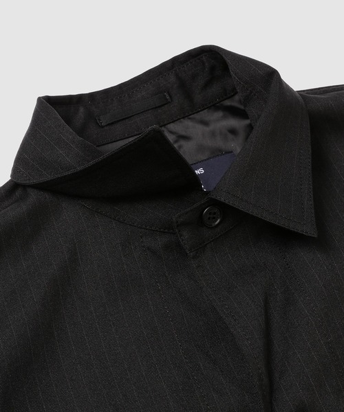 COMME des GARCONS HOMME(コム デ ギャルソン・オム)の「ESTER WOOL TWILL JACKET(テーラードジャケット・メンズ・ブラック/ネイビー・M/S/XS/L)」の4枚目の写真
