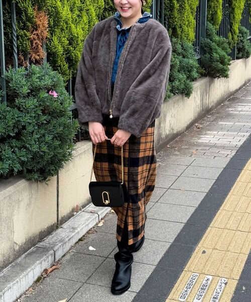 ミンクファーブルゾン（ブルゾン）｜MICO COULIER（ミコクリエ）の