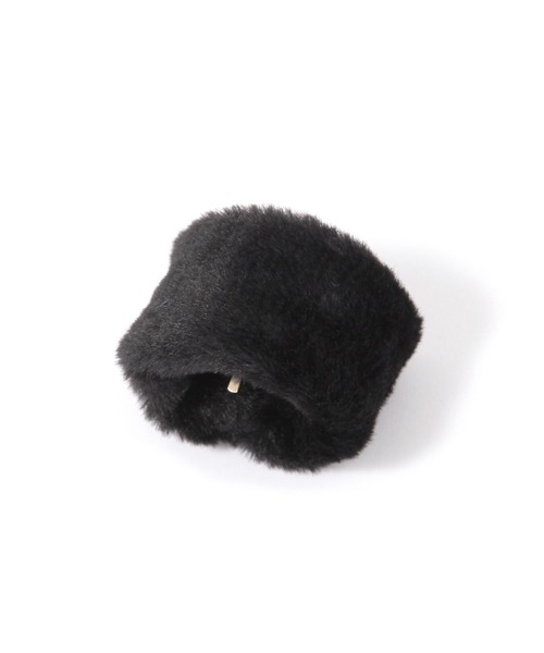 GLOBAL WORK（グローバルワーク）の「フェイクファーバチバチヘアカフ/611159（その他ヘアアクセサリー・レディース・グレイッシュベージュ/ブラック/ブラウン系その他/グレー/ブラウン系その他2/ホワイト・FREE）」の3枚目の写真