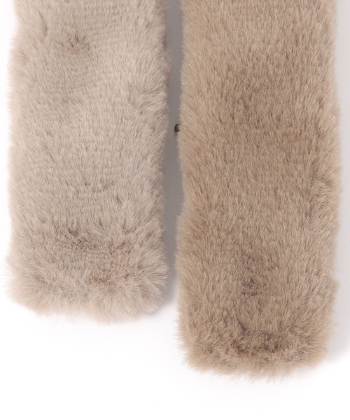 GLOBAL WORK（グローバルワーク）の「フェイクファーバチバチヘアカフ/611159（その他ヘアアクセサリー・レディース・グレイッシュベージュ/ブラック/ブラウン系その他/グレー/ブラウン系その他2/ホワイト・FREE）」の10枚目の写真