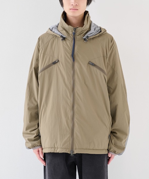 POLIQUANT/ポリクアント】THE BREATHABLE INSULATED HOODED JACKET