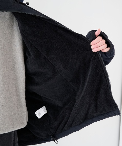 POLIQUANT（ポリクアント）の「【POLIQUANT/ポリクアント】THE BREATHABLE INSULATED HOODED JACKET（ナイロンジャケット・メンズ・ブラック/ダークグリーン・2/3/4）」の13枚目の写真
