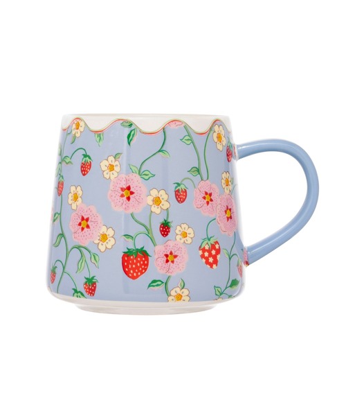Cath Kidston(キャスキッドソン)の「Billie マグカップ Strawberry Blue(グラス/マグカップ/タンブラー・レディース・ブルー・FREE)」の2枚目の写真