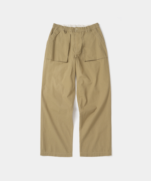 UNIFORM BRIDGE(ユニフォームブリッジ)の「comfort fatigue pants beige(その他パンツ・メンズ・その他・SMALL/MEDIUM/LARGE/X-LARGE/XX-LARGE)」の1枚目の写真