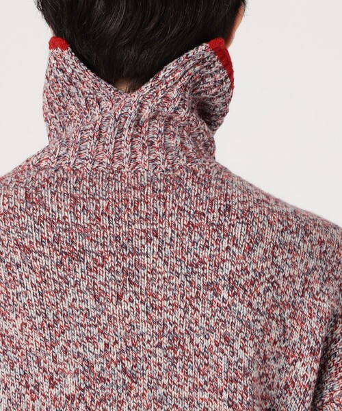 ファインラムズウール タートルネックプルオーバー（ニット/セーター