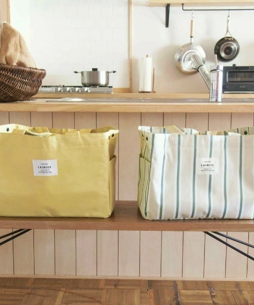 salle de bal（サルデバル）の「【 Leaflets / リーフレッツ 】LAURIER 保冷ショッピングバッグ  CLB-202_229  ECI（トートバッグ・レディース・ダークグレー/イエロー/ネイビー/ラベンダー/オレンジ/その他1/その他2/その他3/その他5/グリーン/レッド/ライトグレー/オリーブドラブ/その他8/グレイッシュベージュ/ライトブルー/その他6/その他4/その他7・FREE）」の22枚目の写真