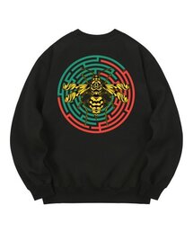 KMB0031 バンブルビーミロ 裏起毛 スウェット - ブラック