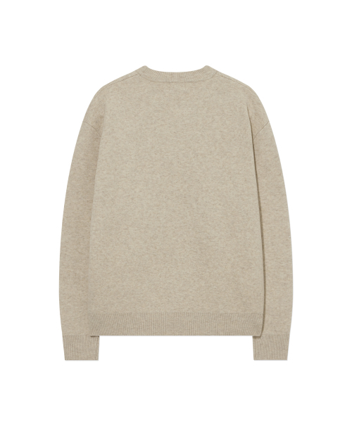 COVERNAT(カバーナット)の「センターアーチロゴニット ベージュ(ニット/セーター・レディース・その他・X-SMALL/SMALL/MEDIUM/LARGE/X-LARGE/XX-LARGE)」の2枚目の写真