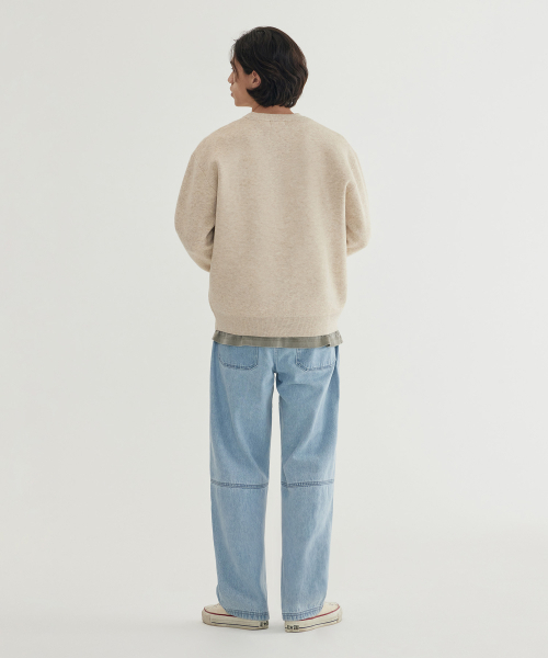 COVERNAT(カバーナット)の「センターアーチロゴニット ベージュ(ニット/セーター・レディース・その他・X-SMALL/SMALL/MEDIUM/LARGE/X-LARGE/XX-LARGE)」の5枚目の写真