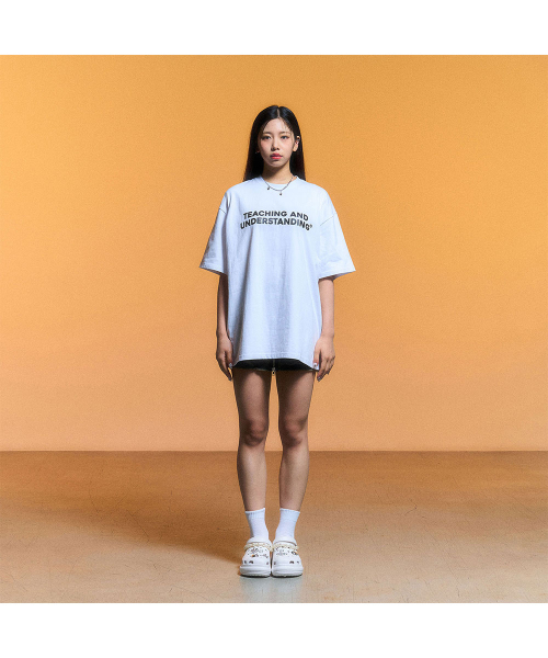 SCHISM INDUCING(スキズムインデューシング)の「TAU SCOOTER T SHIRT_WHITE(Tシャツ/カットソー・レディース・その他・MEDIUM/LARGE)」の4枚目の写真