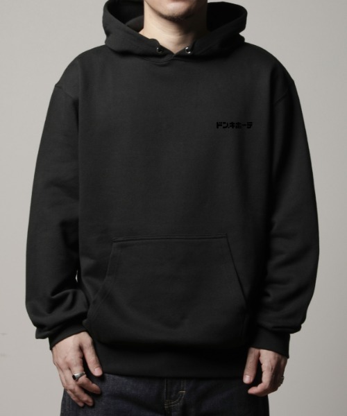 ドン・キホーテ(ドンキホーテ)の「「ドン・キホーテ×ZOZOTOWN」 POP Sticker HOODIE(パーカー・メンズ・ブラック・X-LARGE/LARGE/MEDIUM/SMALL)」の4枚目の写真