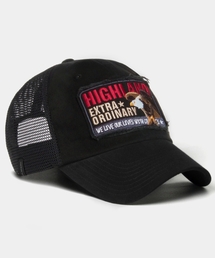PLATEAU（プラトー）の「メッシュボールキャップ HIGH EA MESH CAP BLACK（キャップ）」