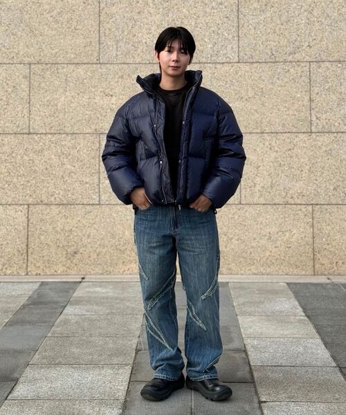 DECET（デケト）の「Fringe Applique Wide Jeans DCPT054DBlueA（デニムパンツ・レディース・その他・26/28/30/32/34）」の16枚目の写真
