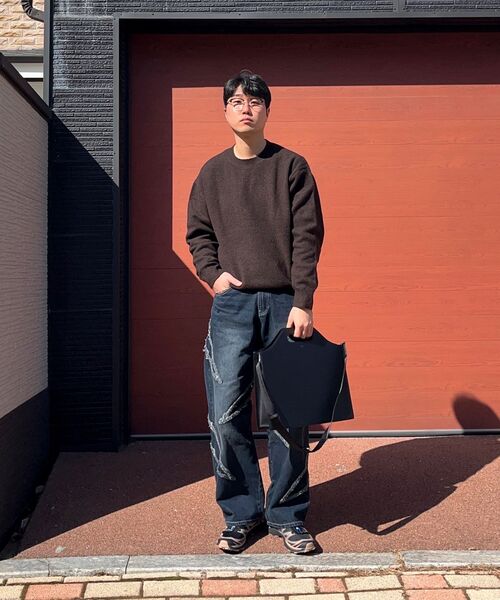 DECET（デケト）の「Fringe Applique Wide Jeans DCPT054DBlueA（デニムパンツ・レディース・その他・26/28/30/32/34）」の18枚目の写真