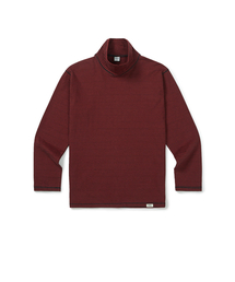 [Mmlg] STRIPE TURTLENECK LSV-T (RED)