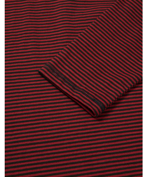 MMLG（エムエムエルジー）の「[Mmlg] STRIPE TURTLENECK LSV-T (RED)（Tシャツ/カットソー・レディース・その他・SMALL/MEDIUM/LARGE/X-LARGE）」の5枚目の写真
