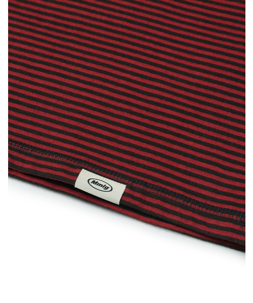 MMLG（エムエムエルジー）の「[Mmlg] STRIPE TURTLENECK LSV-T (RED)（Tシャツ/カットソー・レディース・その他・SMALL/MEDIUM/LARGE/X-LARGE）」の6枚目の写真