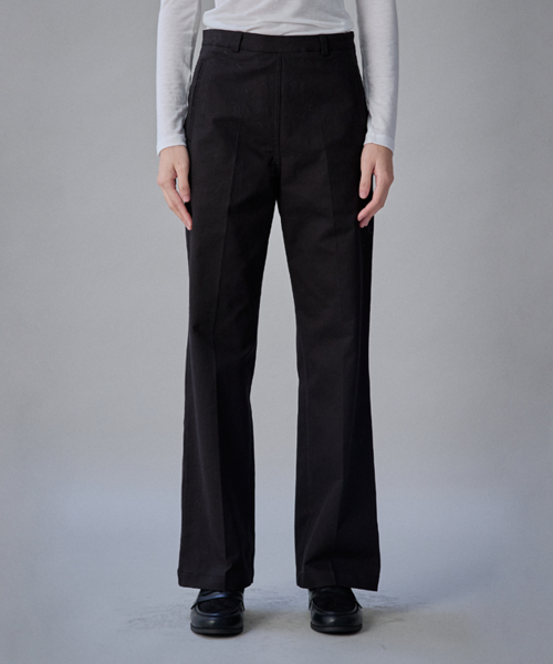 COQUET(コケット)の「Coquet Structured Line Pants Midnight Black(その他パンツ・レディース・ブラック・SMALL/MEDIUM)」の1枚目の写真