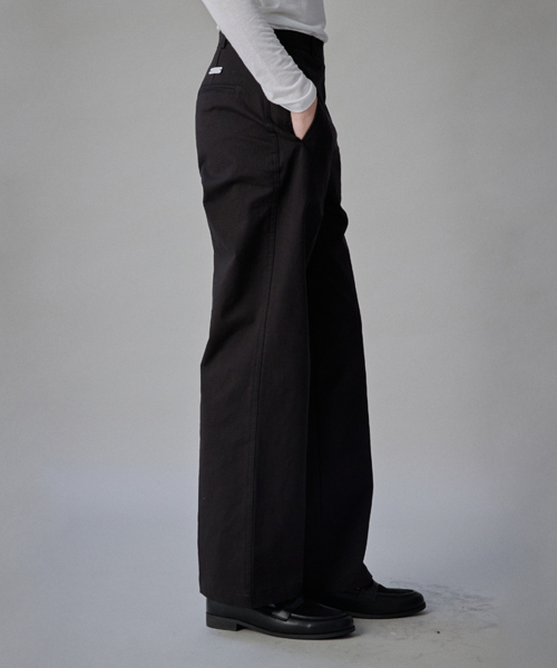 COQUET(コケット)の「Coquet Structured Line Pants Midnight Black(その他パンツ・レディース・ブラック・SMALL/MEDIUM)」の2枚目の写真