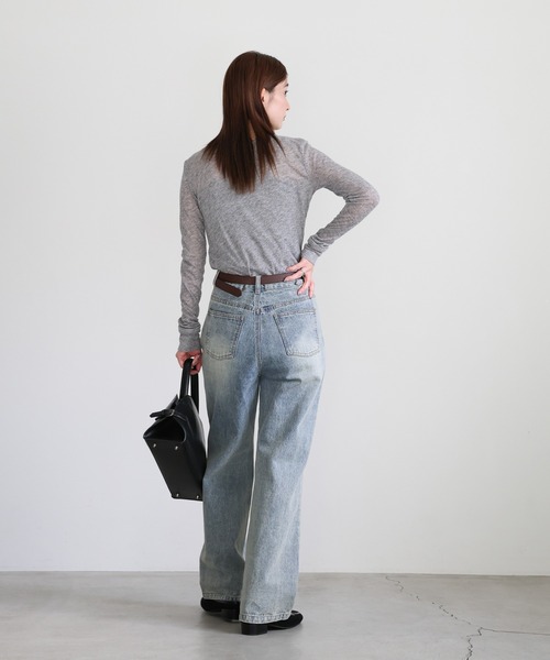 select MOCA（セレクトモカ）の「フェイクレザーバックルベルト（ベルト・レディース・ブラック/ブラウン・FREE）」の9枚目の写真