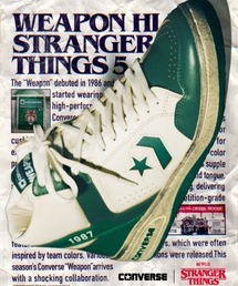 CONVERSE/コンバース/WEAPON HI / STRANGER THINGS 5