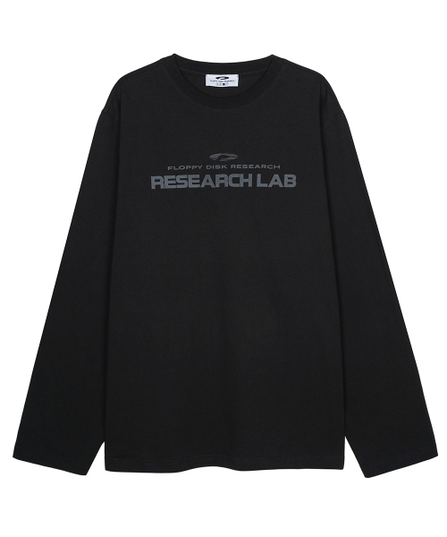 FDR(エフディーアール)の「USA Research LAB Logo Long sleeve Charcoal(Tシャツ/カットソー・メンズ・その他・SMALL/MEDIUM/LARGE)」の1枚目の写真
